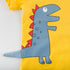 Boy cartoon dinosaur short sleeve